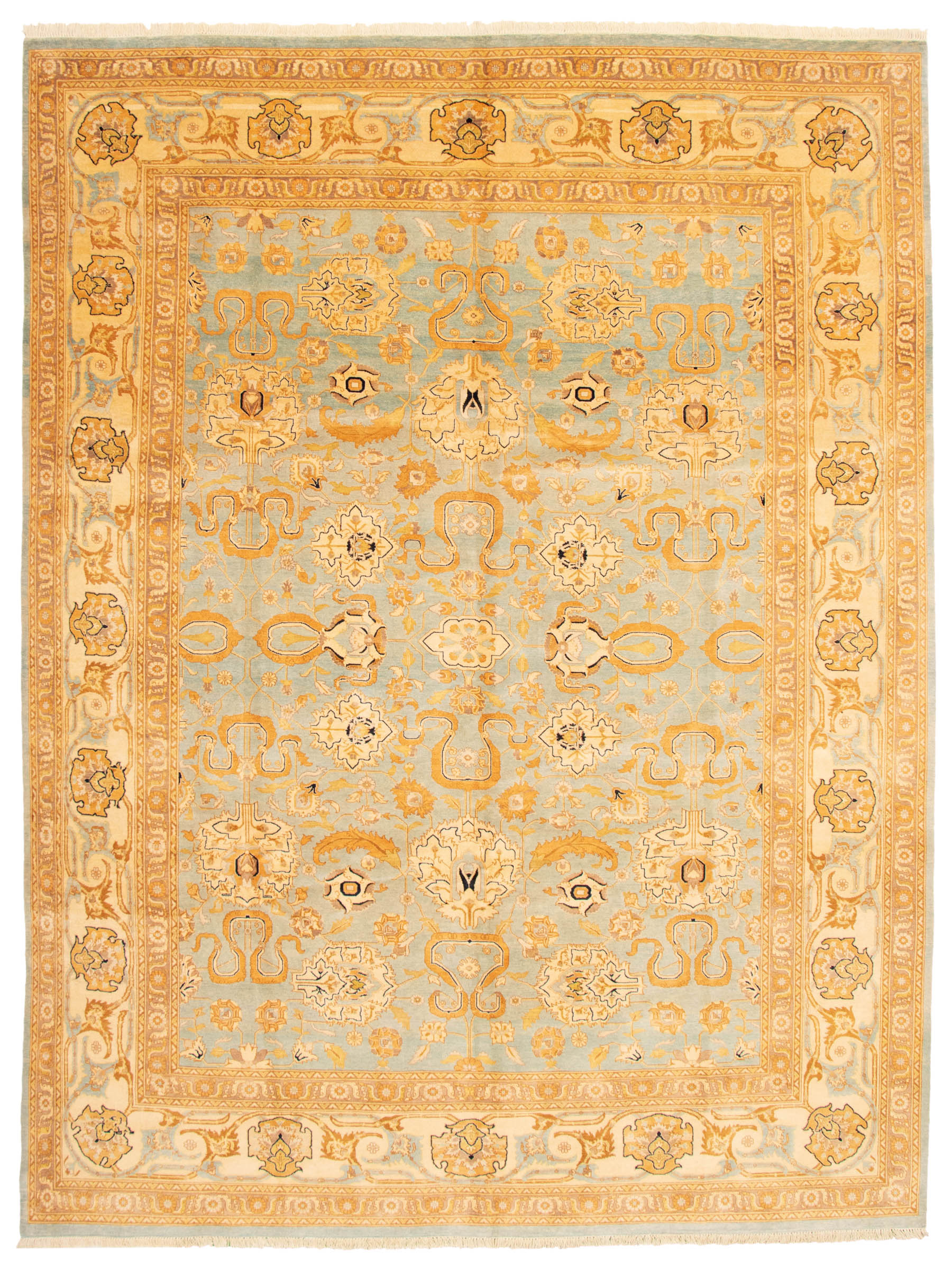 Traditional Hand-knotted Wool Oriental Carpet 10’0″ x 13’0″ Area Rug