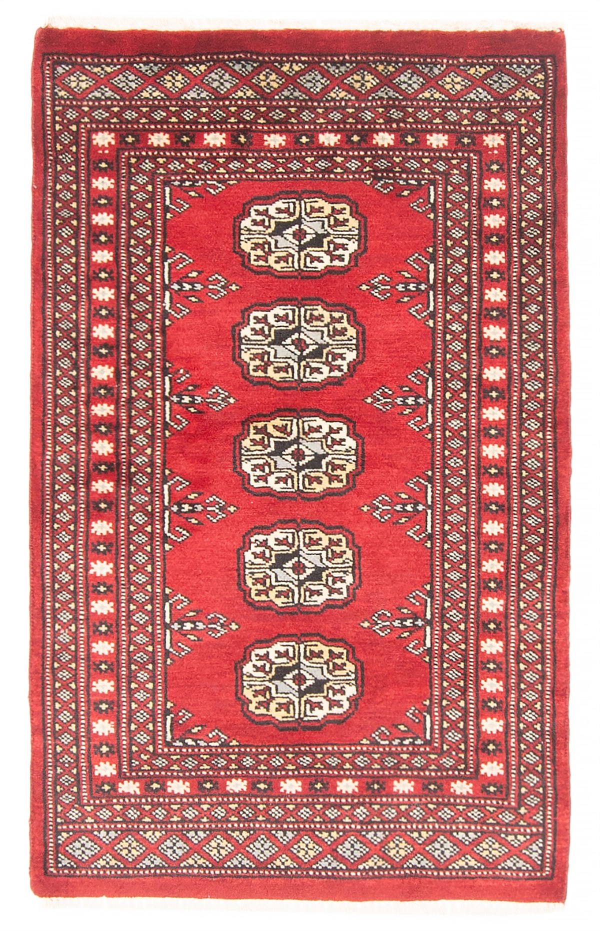 Vintage Traditional Hand-Knotted Area Rug 2’0″ x 3’1″ Oriental Wool Carpet
