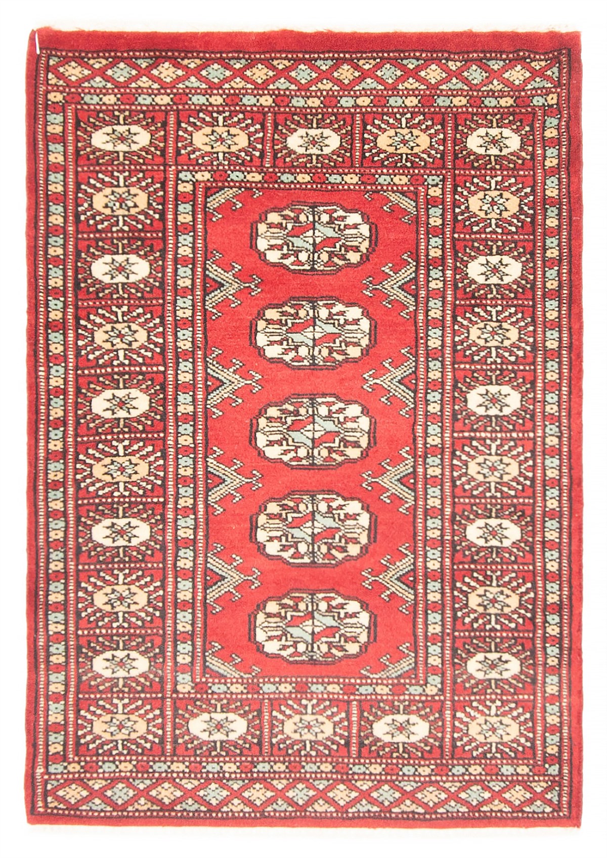 Traditional Vintage Hand-Knotted Area Rug 2’2″ x 3’0″ Oriental Wool Carpet