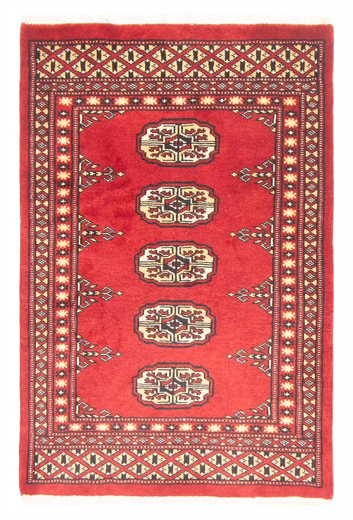 Vintage Traditional Hand-Knotted Area Rug 2’0″ x 3’1″ Oriental Wool Carpet