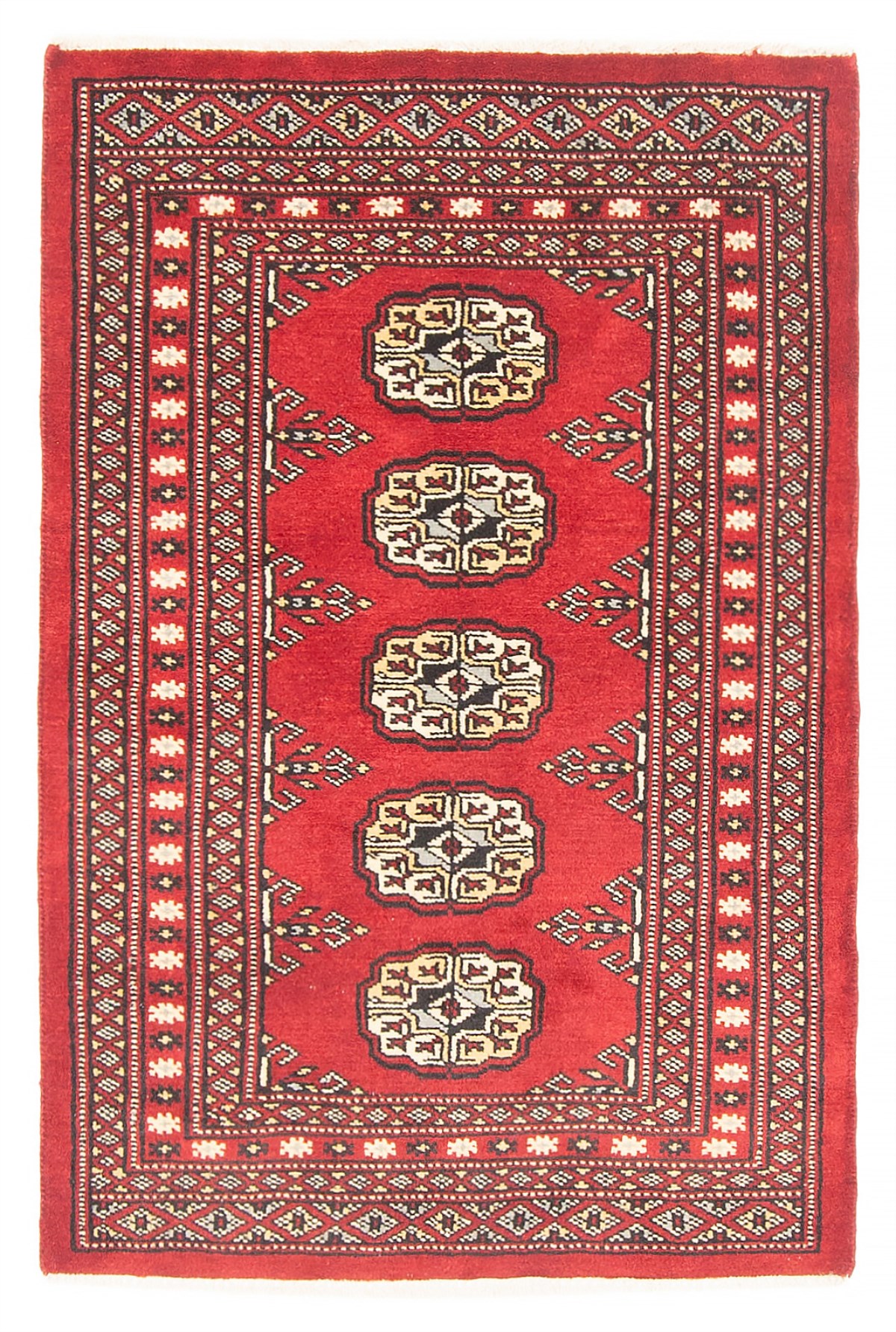 Traditional Vintage Hand-Knotted Area Rug 2’1″ x 3’1″ Oriental Wool Carpet