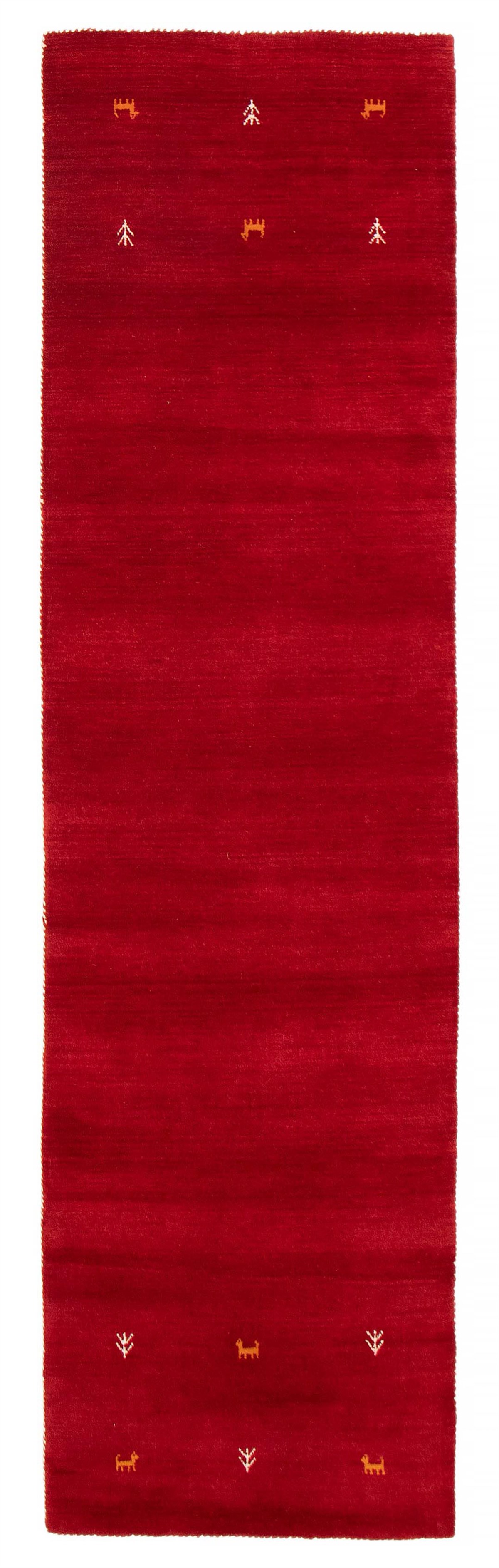 Traditional Hand loomed Area Rug 2’7″ x 9’7″ Red Oriental Carpet