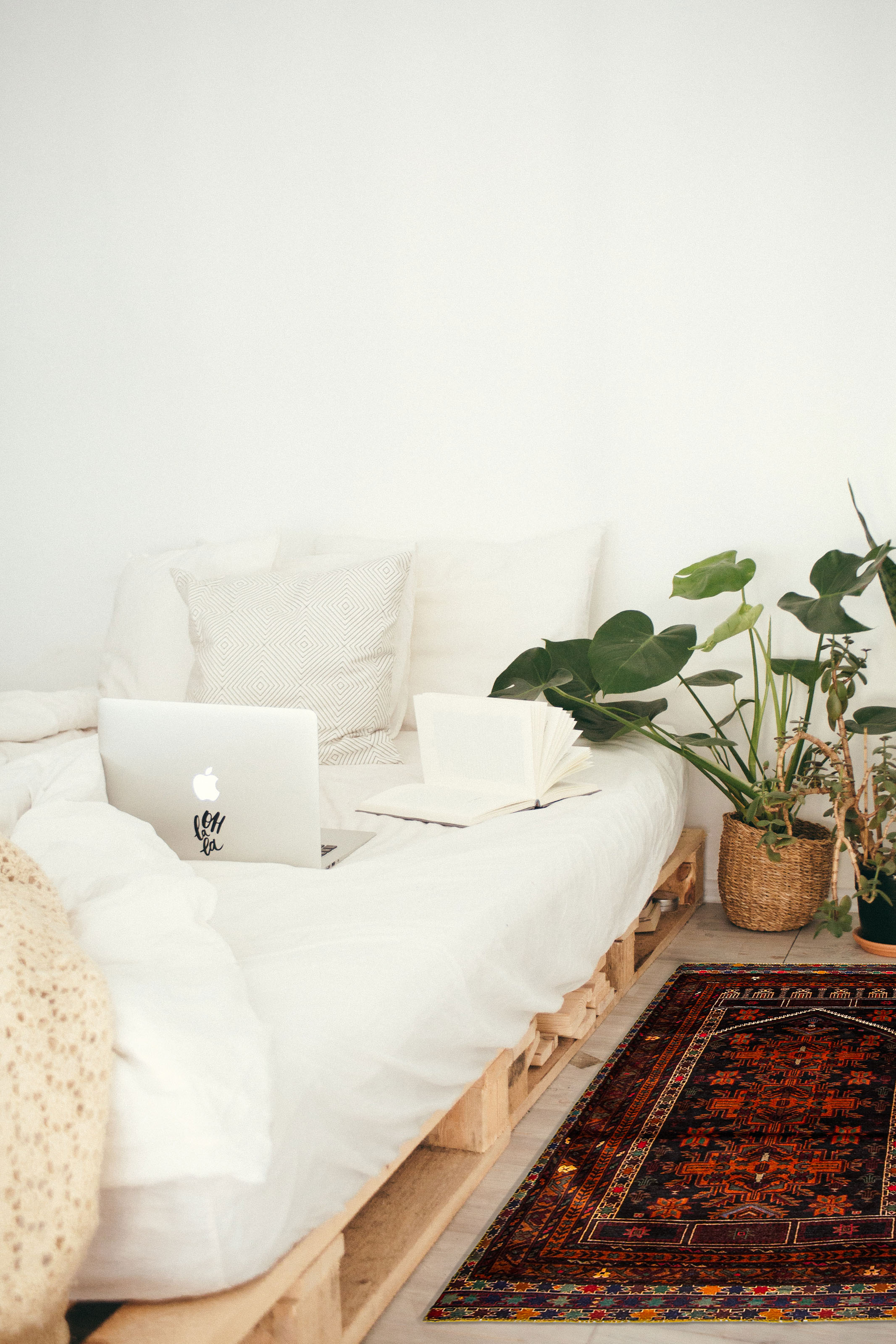 Tapis vintage noué à la main 31