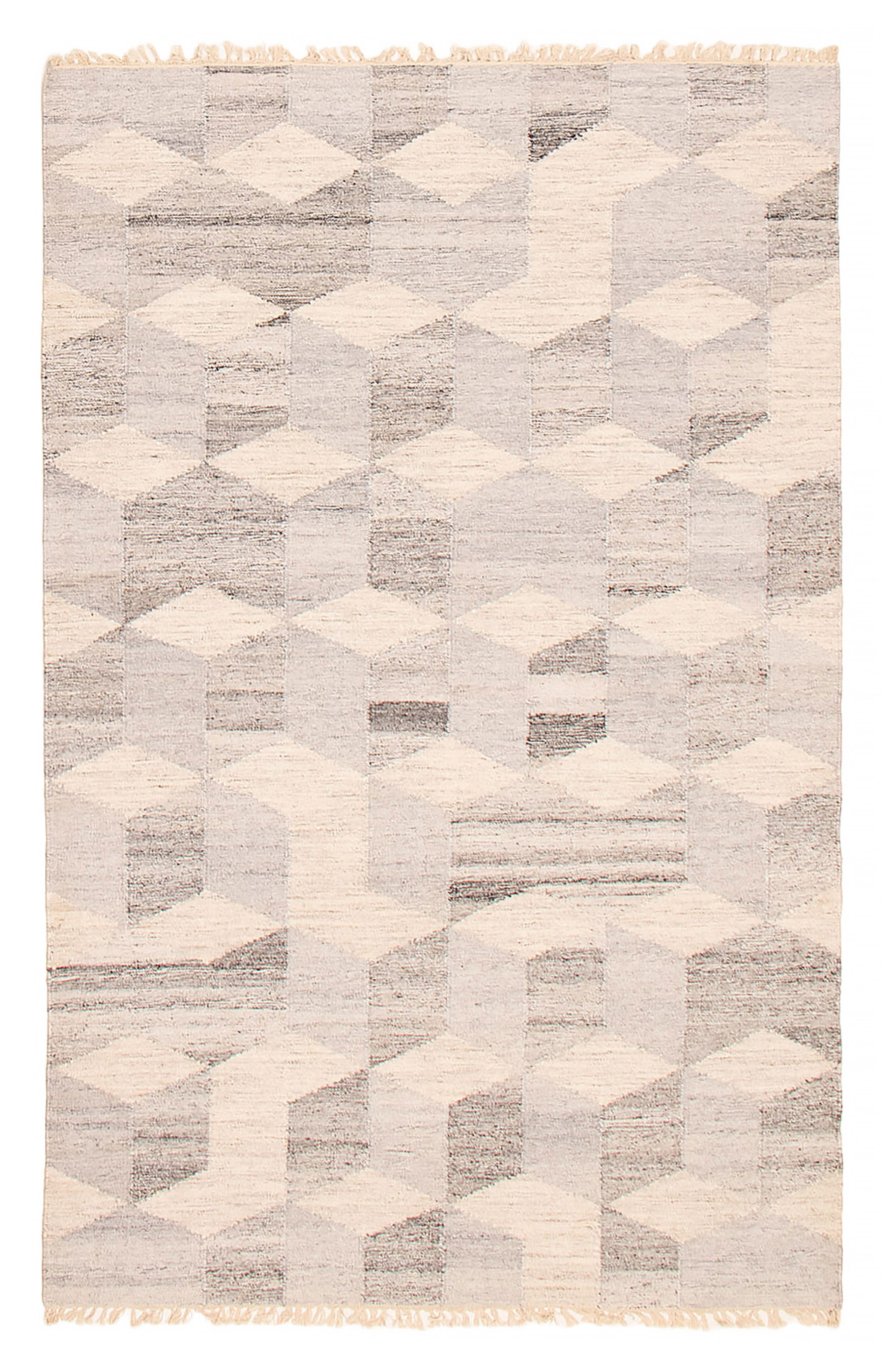 Vintage Hand Woven Area Rug 5’2″ x 8’1″ Traditional Wool Oriental Carpet
