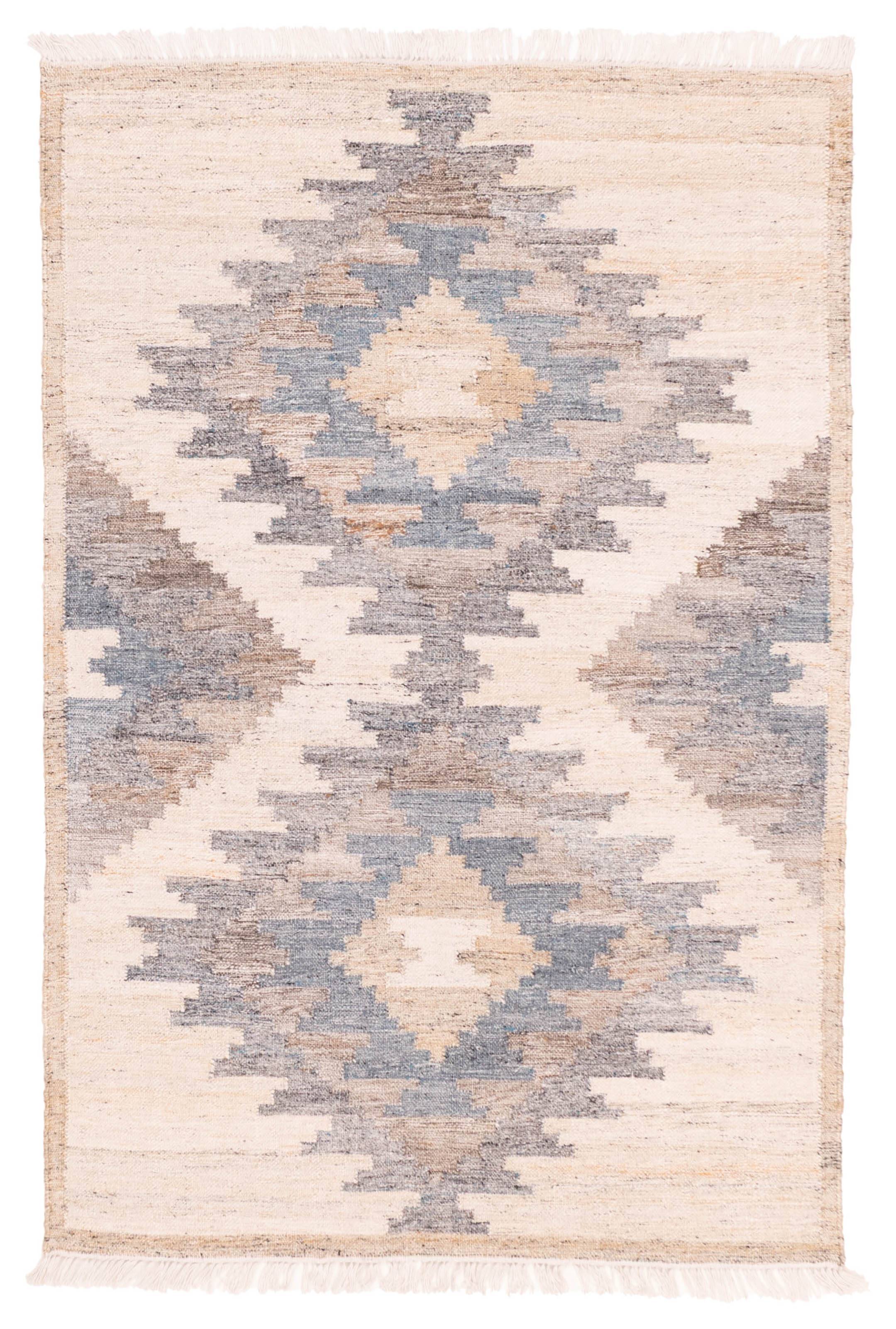 Vintage 4’1″ x 6’1″ Traditional Wool Hand Woven Oriental Area Rug