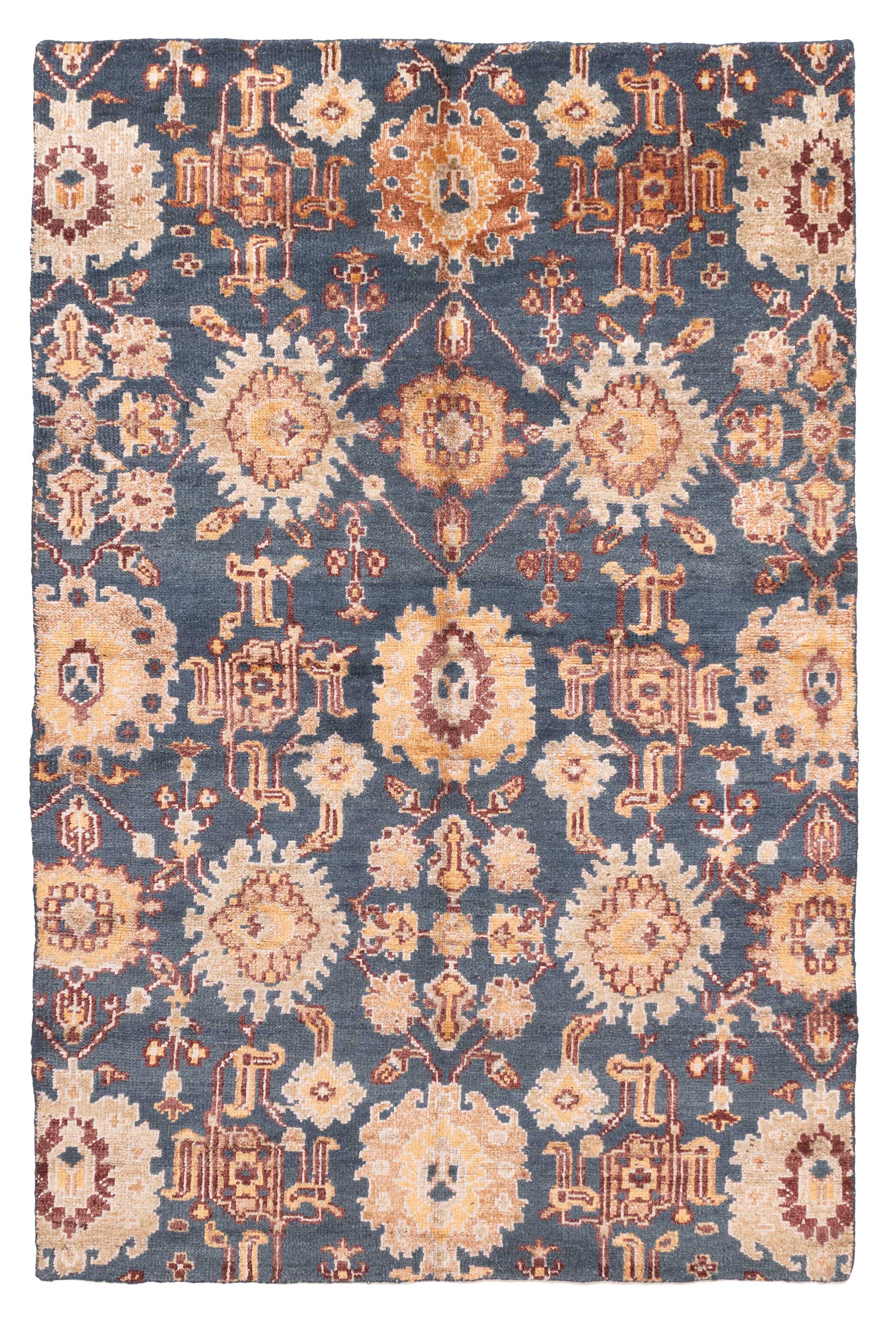 Traditional Vintage Hand-Knotted Area Rug 5’9″ x 8’10” Oriental Wool Carpet