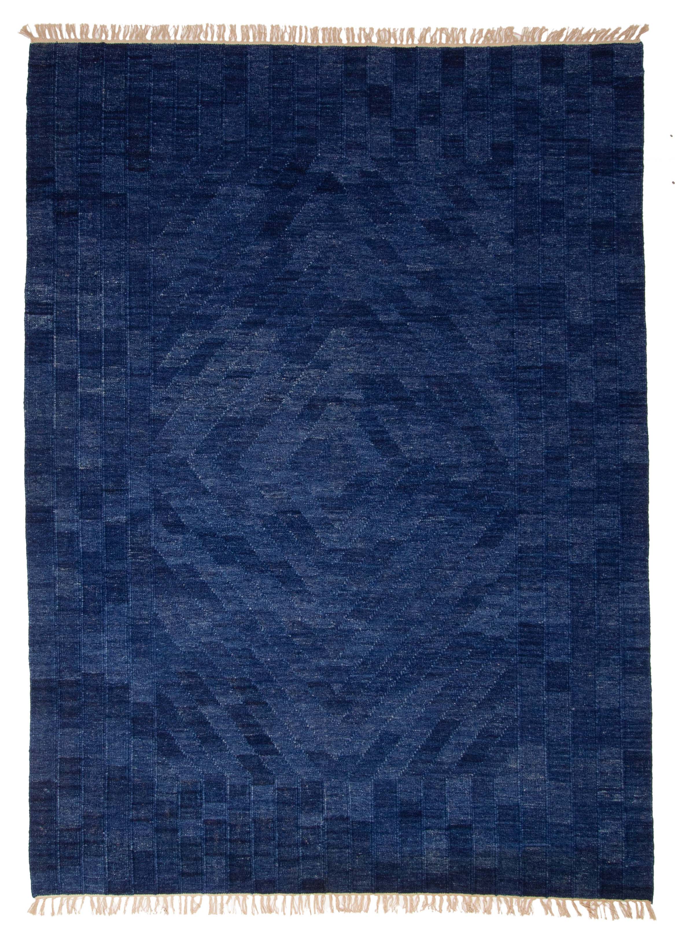 Vintage 5’9″ x 7’9″ Traditional Wool Hand Woven Oriental Area Rug