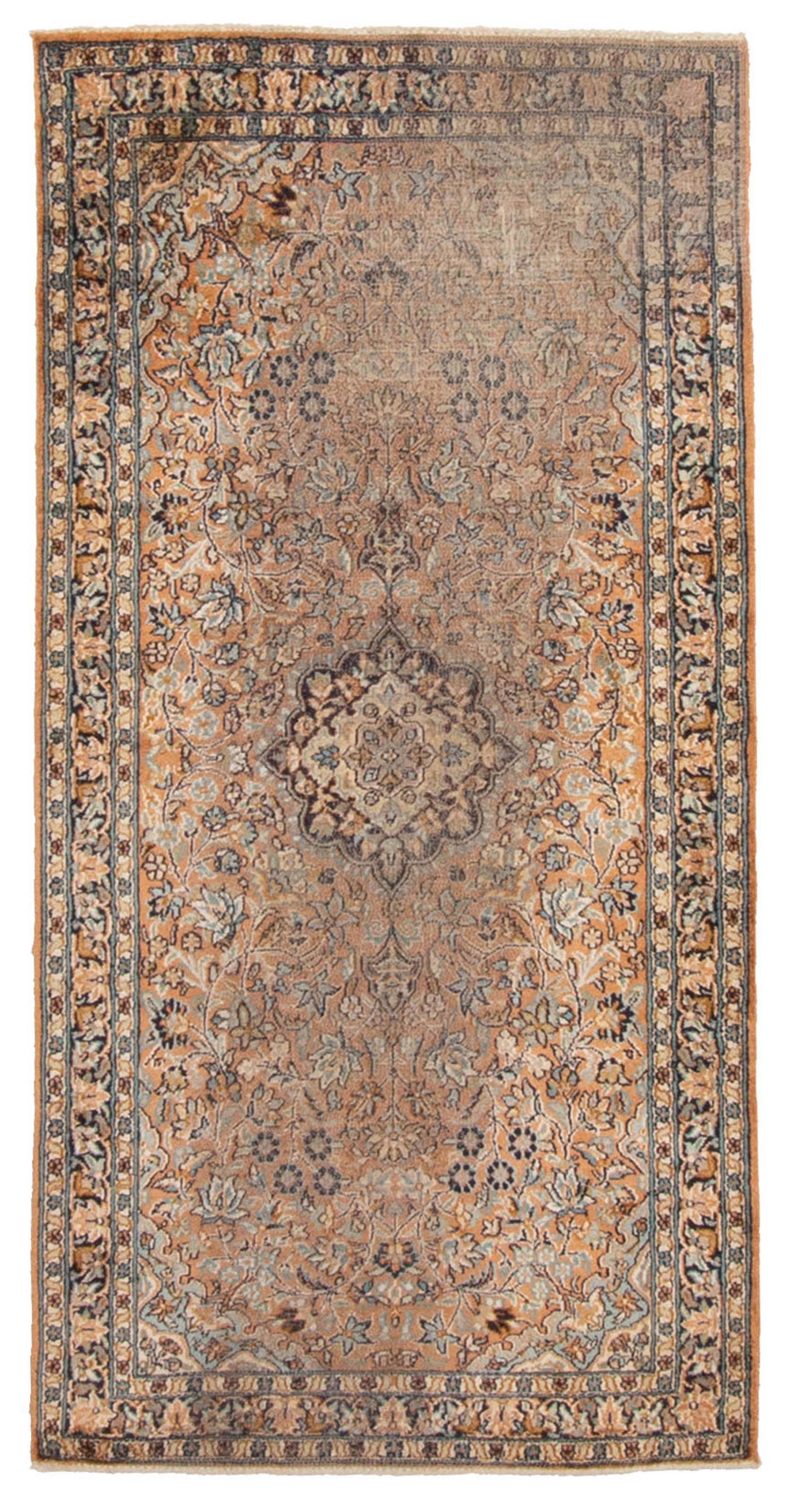 Vintage Traditional Hand-Knotted Area Rug 2’3″ x 4’6″ Oriental Wool Carpet