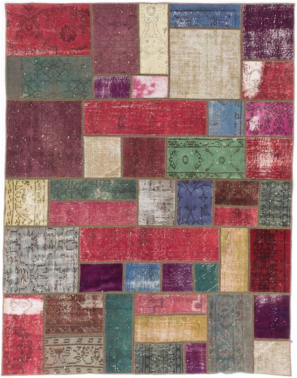 Turkish Color Transition Patchwork I 5'6