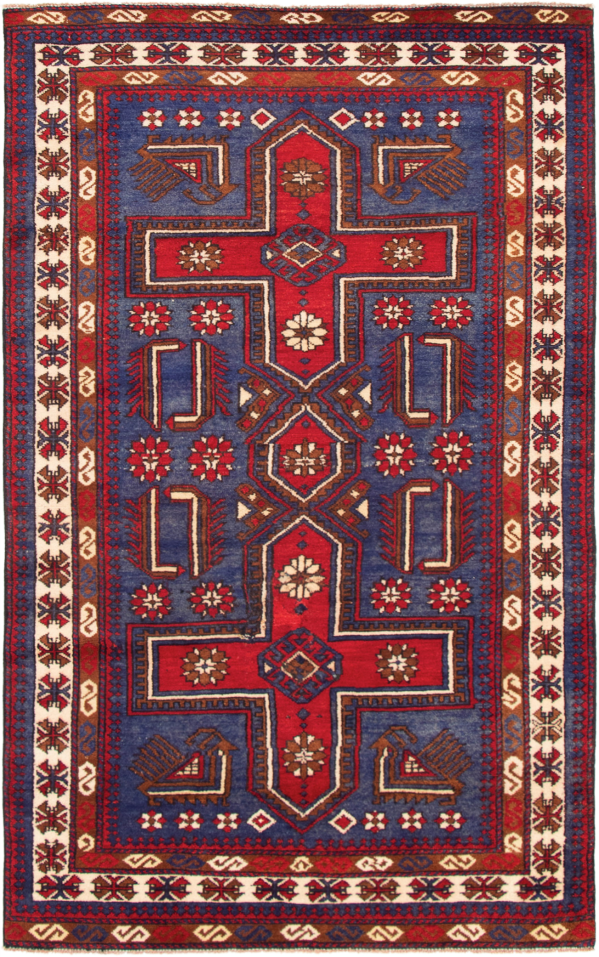 Afghan Vintage Tribal 5'0