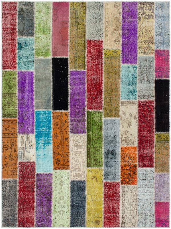 Turkish Color Transition Patchwork 6'2