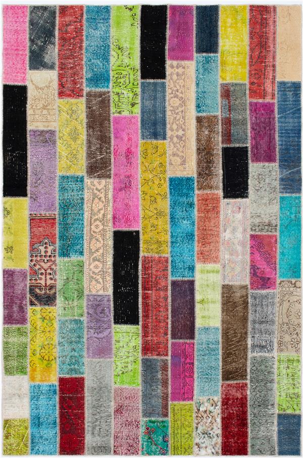 Turkish Color Transition Patchwork 6'7