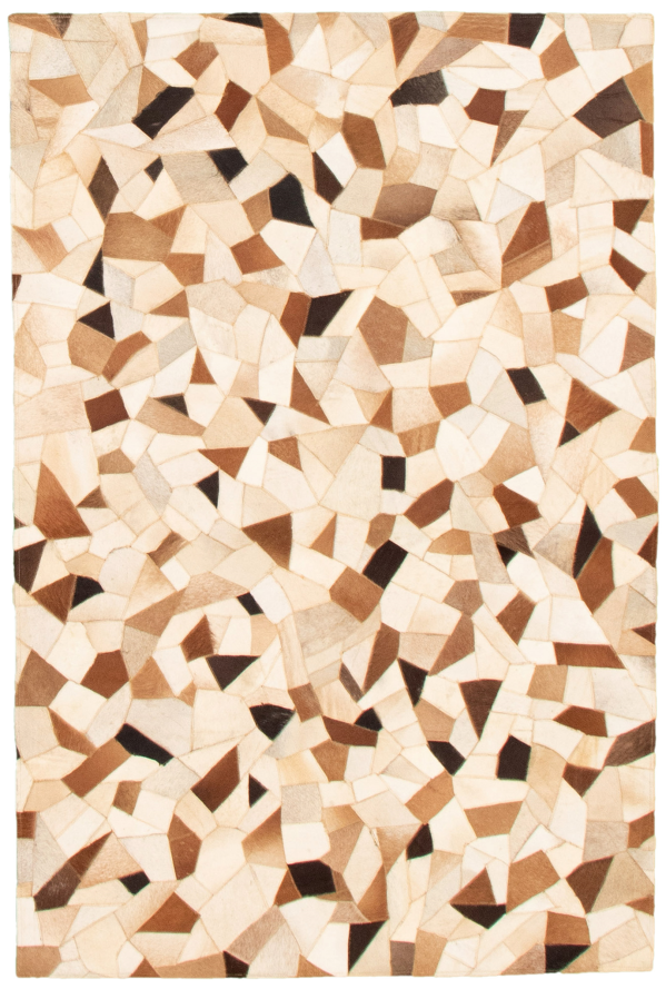 Cowhide Patchwork 3'11