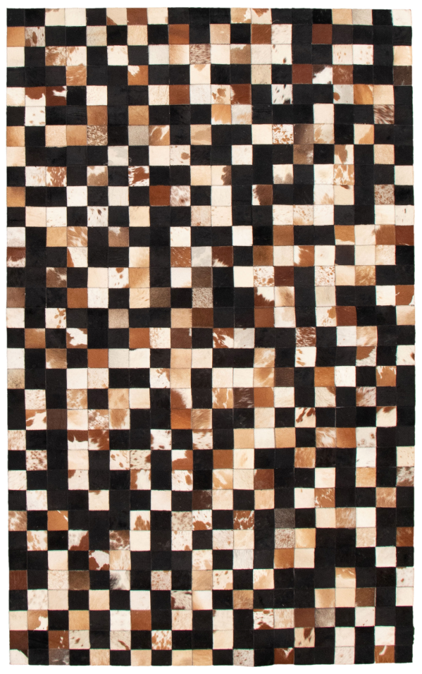 Cowhide Patchwork 5'0