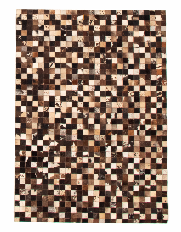 Cowhide Patchwork 4'6