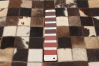 Cowhide Patchwork 4'6