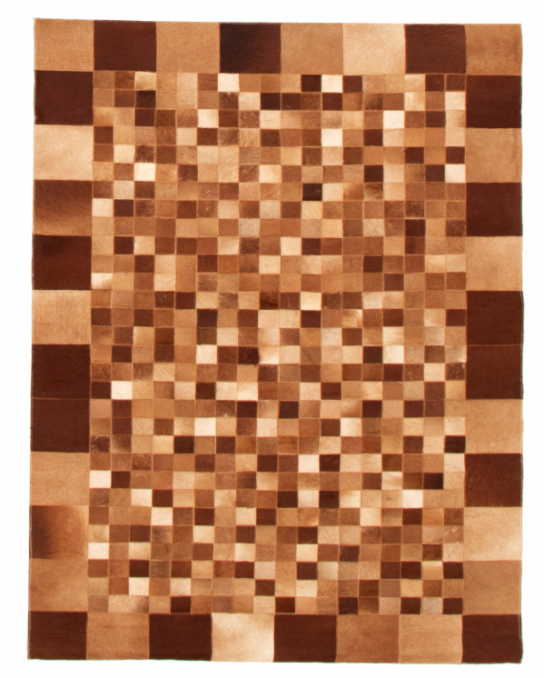 Cowhide Patchwork 4'3