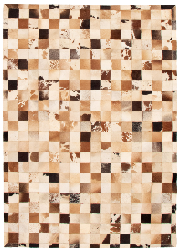 Cowhide Patchwork 5'7