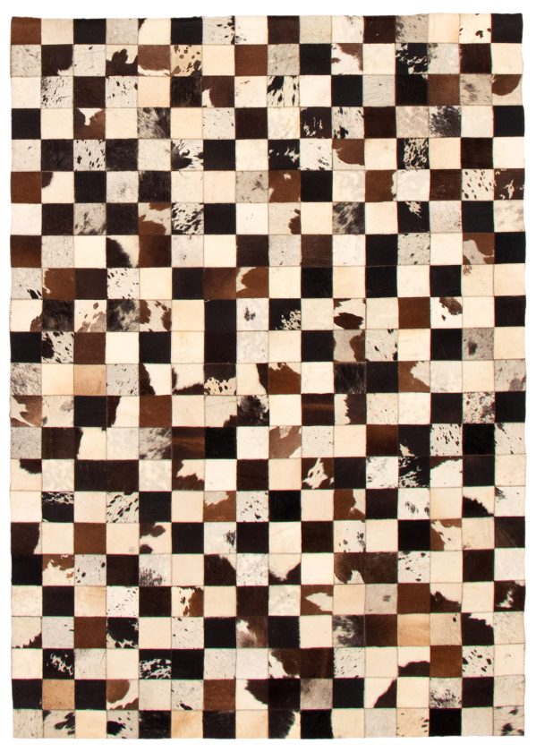 Cowhide Patchwork 5'4