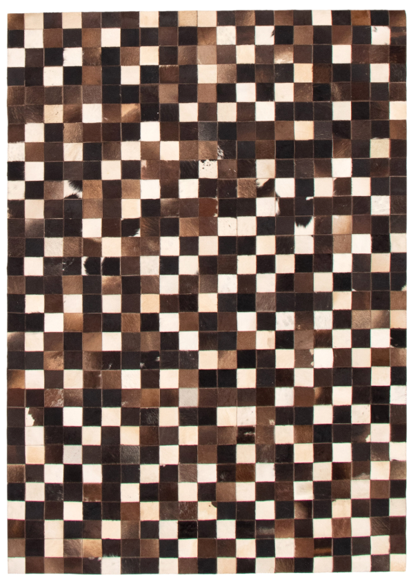 Cowhide Patchwork 5'3