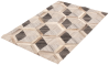 Cowhide Patchwork 4'6