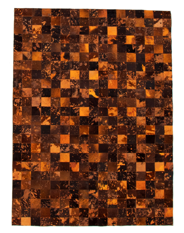 Cowhide Patchwork 5'7