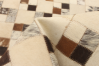 Cowhide Patchwork 4'9