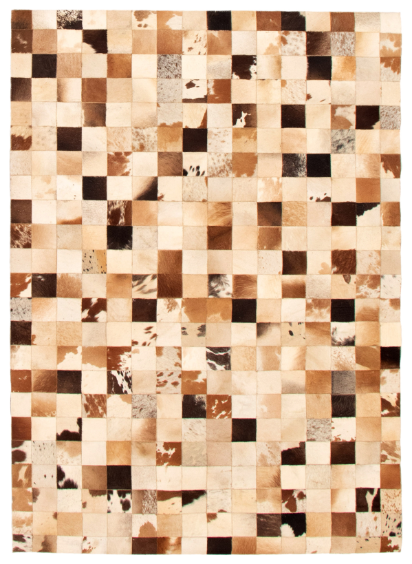 Cowhide Patchwork 5'2