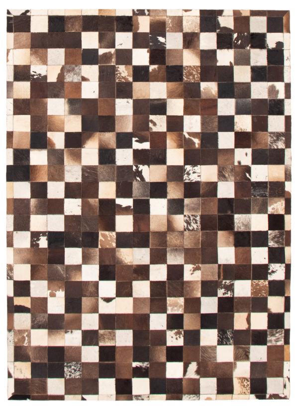 Cowhide Patchwork 4'11