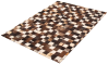 Cowhide Patchwork 4'11