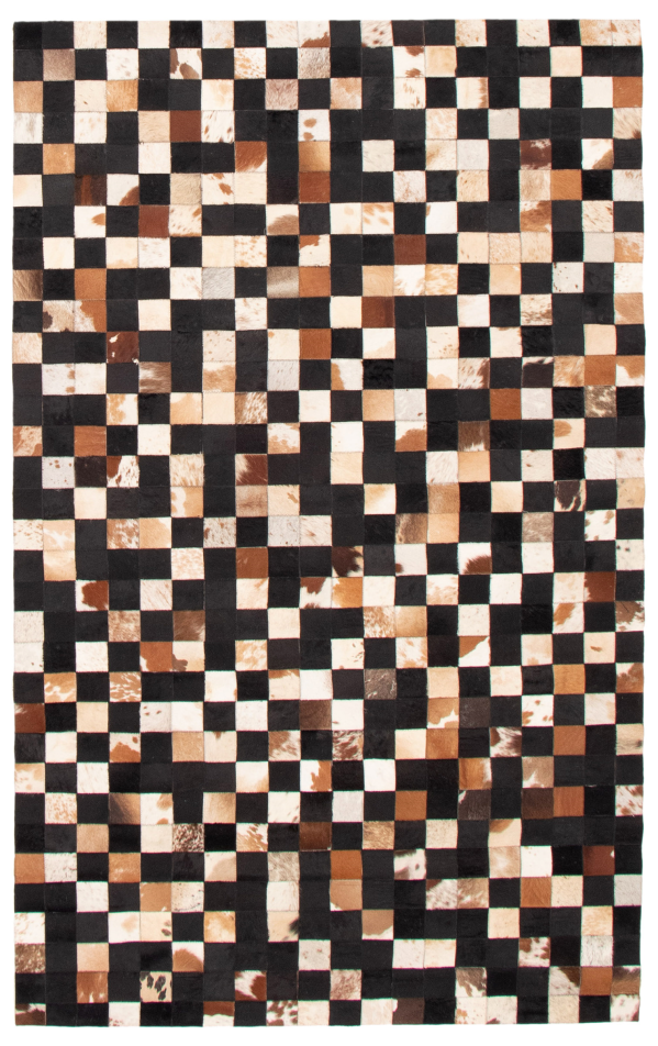 Cowhide Patchwork 5'7