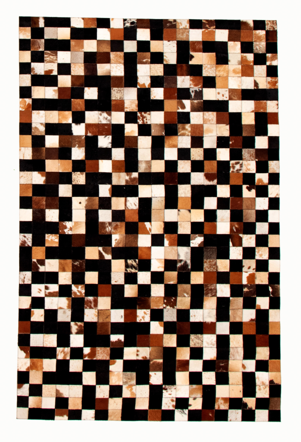 Cowhide Patchwork 5'4