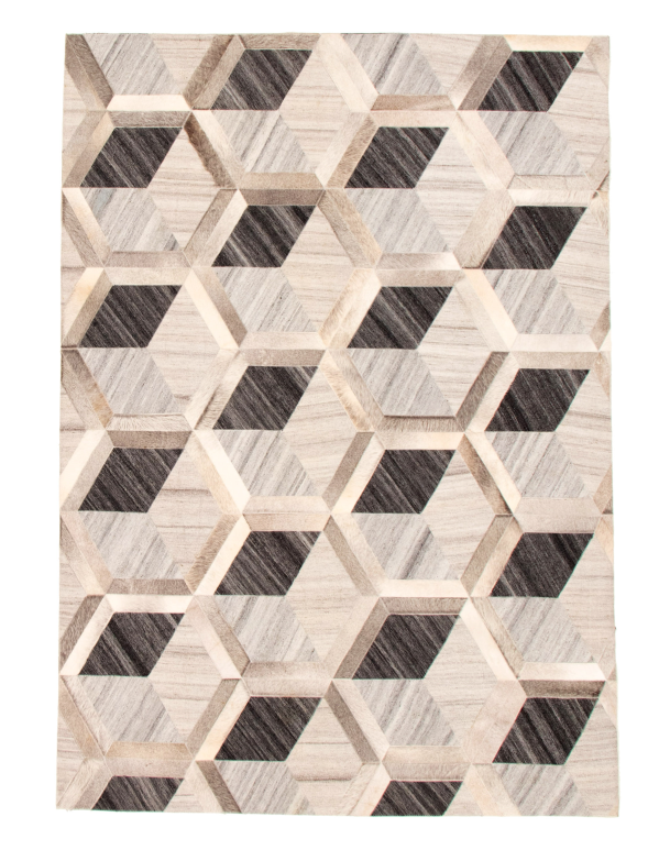 Cowhide Patchwork 5'10