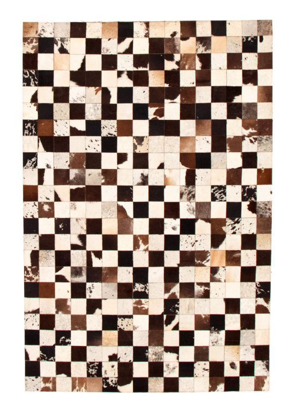 Cowhide Patchwork 5'3