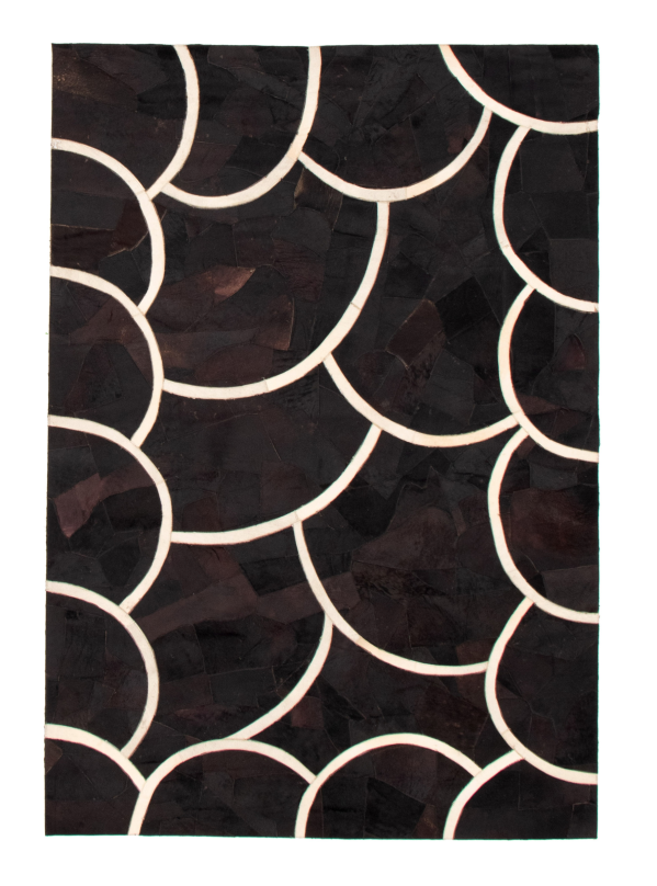 Cowhide Patchwork 5'3