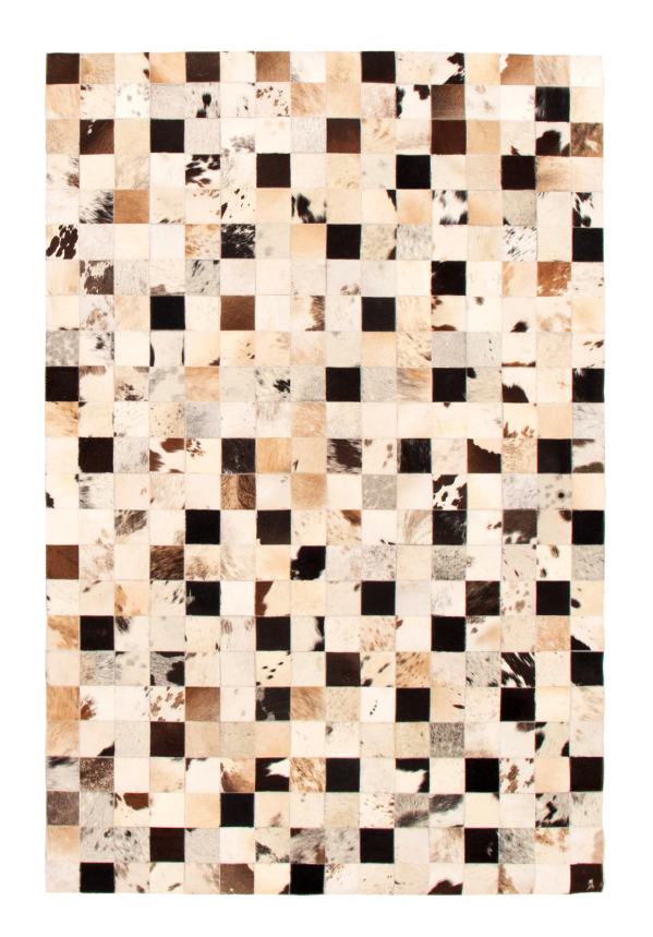 Cowhide Patchwork 5'3