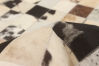 Cowhide Patchwork 5'3