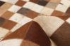 Cowhide Patchwork 4'11