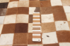 Cowhide Patchwork 4'11