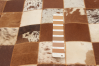 Cowhide Patchwork 5'3