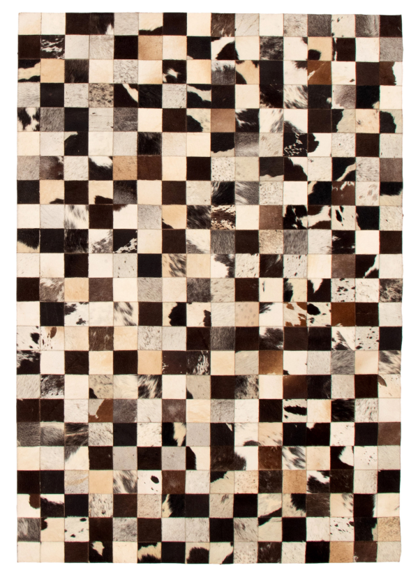 Cowhide Patchwork 5'4