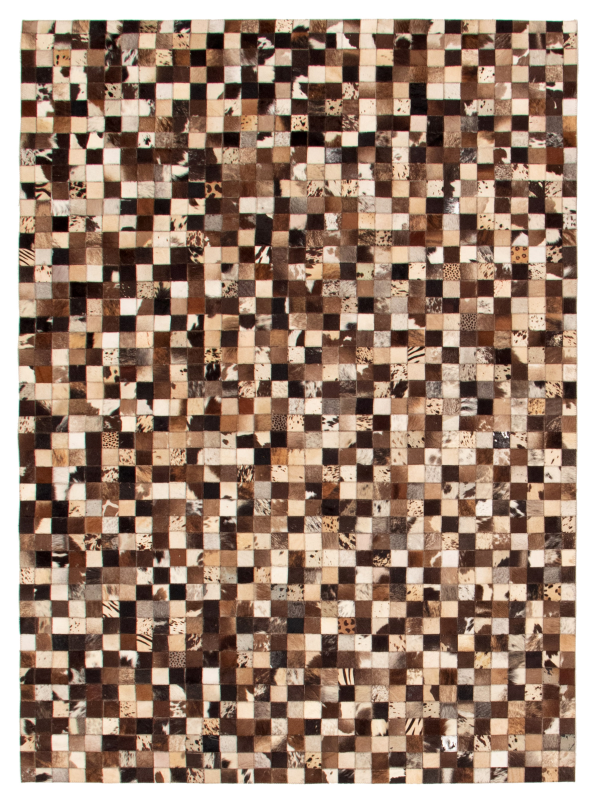 Cowhide Patchwork 5'6