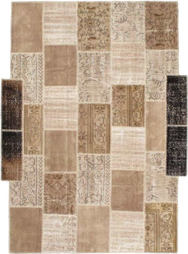 Turkish Ottoman Yama Patchwork 7'3