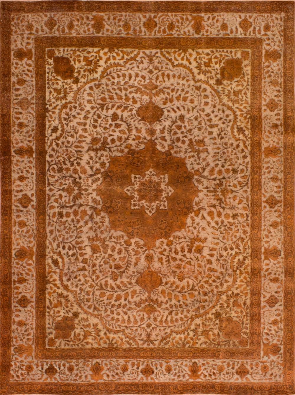 Persian Vogue 9'5" x 12'9" Hand-knotted Wool Rug 