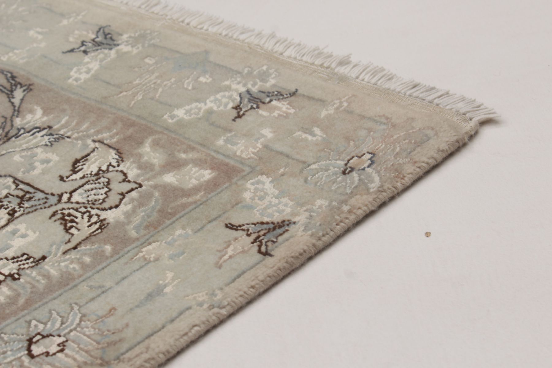Persian Tabriz 50L 6'7" x 9'11" Hand-knotted Silk, Wool Rug 