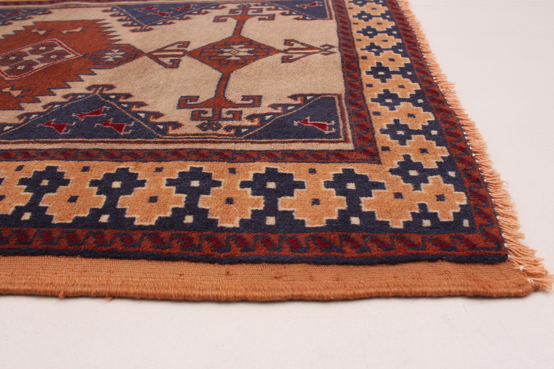 Persian Mahal 7'0" x 11'0" Hand-knotted Wool Rug 