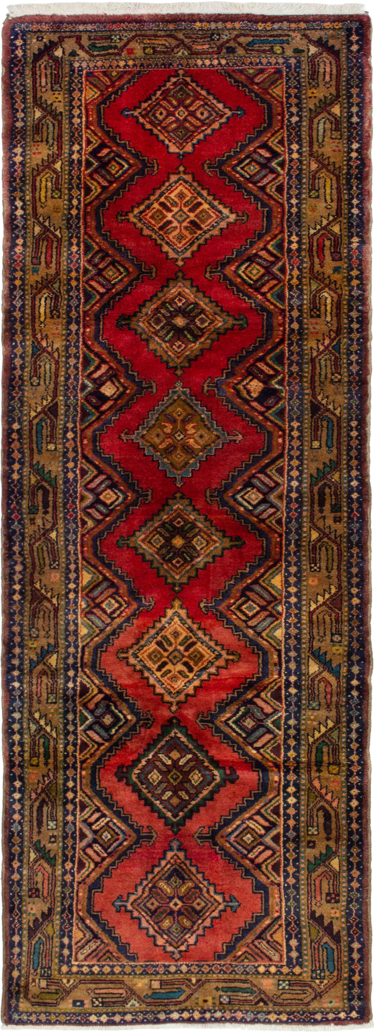 Persian Koliai 3'1" x 9'8" Hand-knotted Wool Rug 