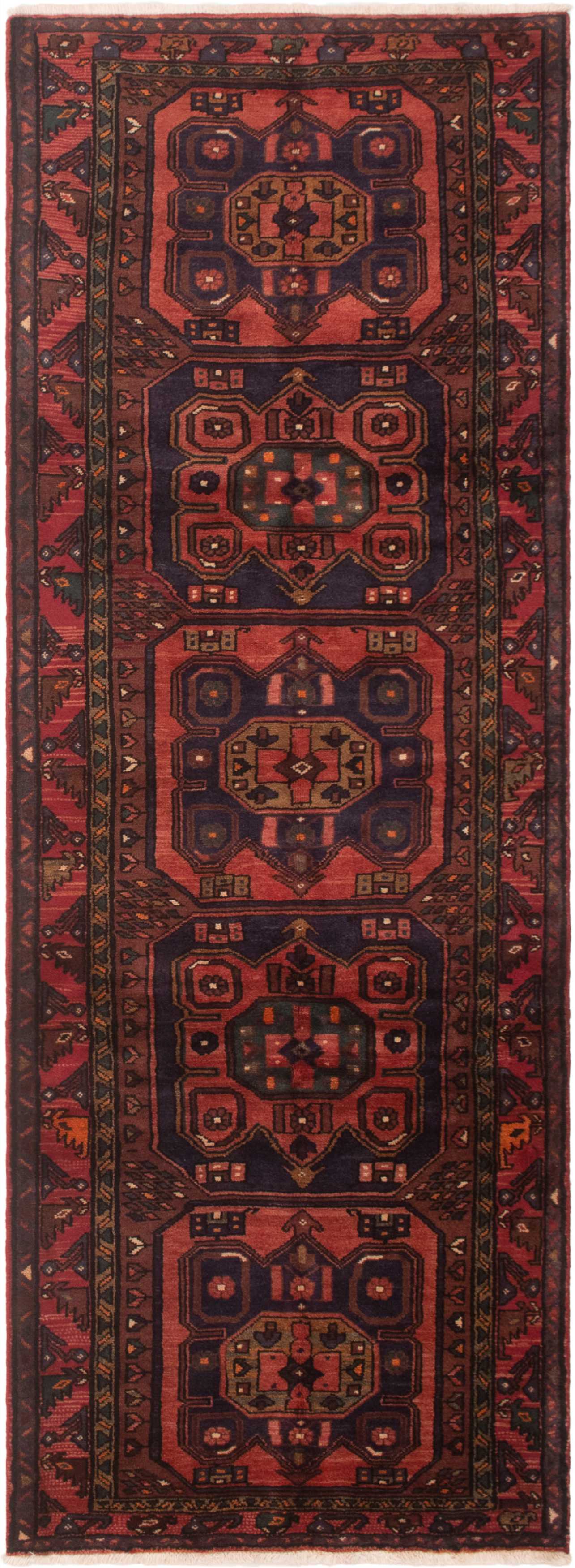 Tapis nahavand 3'8" x 10'0" en laine