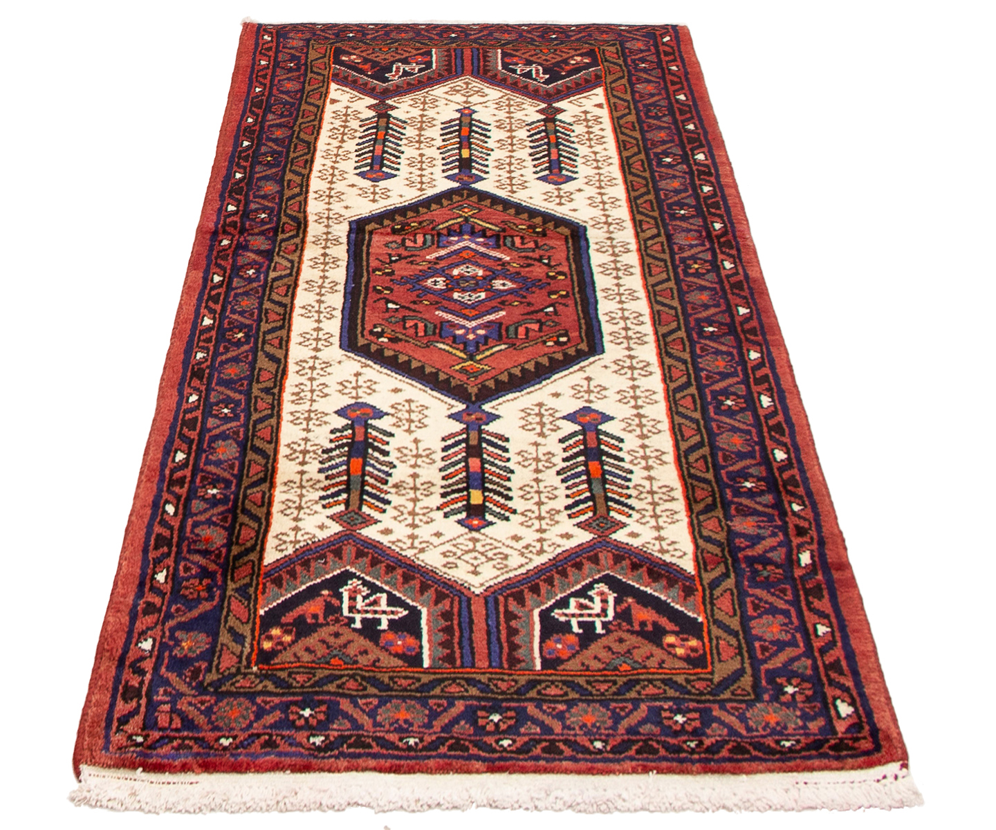 Persian Darjazin 3'0" x 5'3" Hand-knotted Wool Rug 