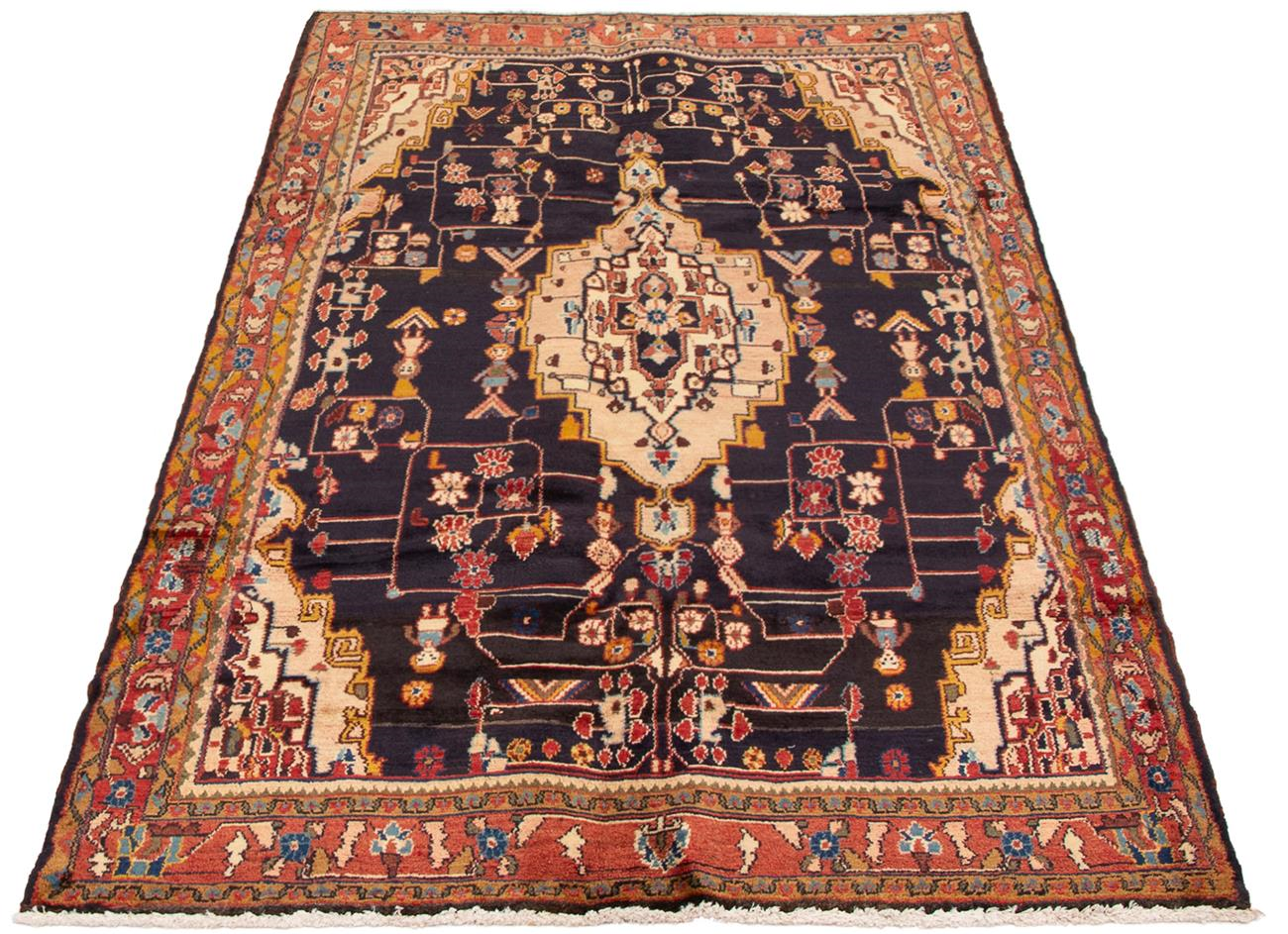 Tapis nahavand 5'4" x 9'5" en laine